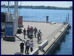 View of the Harbourfront the tour boat 003